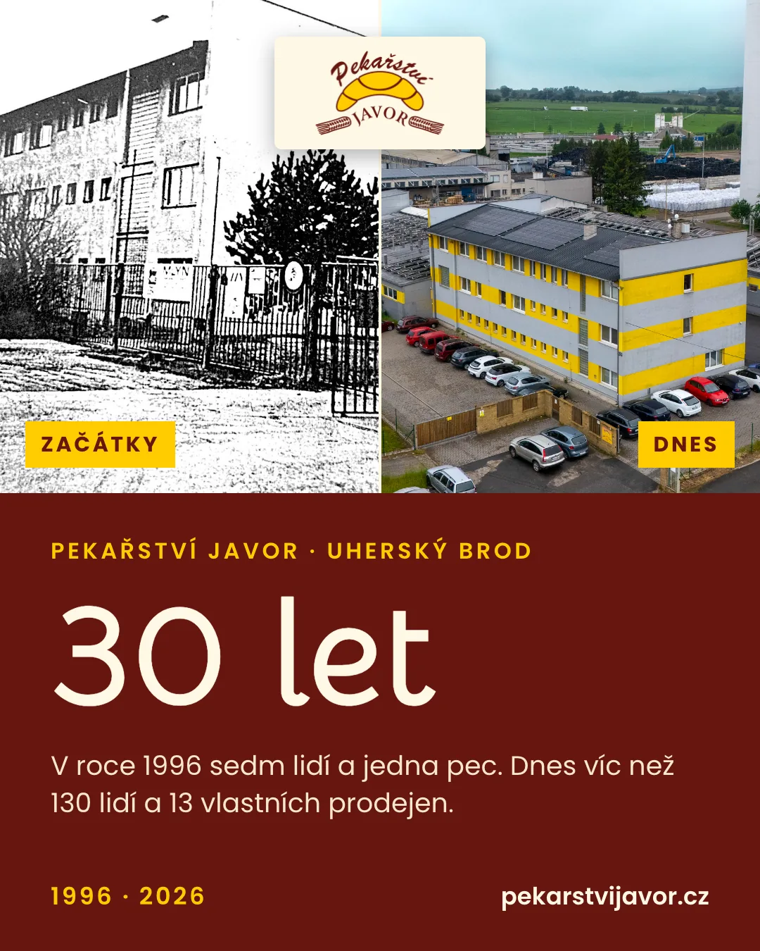 Video k 30 letům z fotek, které pekařství už mělo